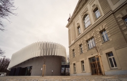 The new auditorium at the College of Polytechnics in Jihlava is the ideal venue for conferences