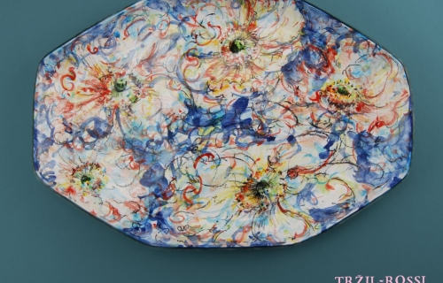 Ručně malovaná keramika Tržil - Rossi