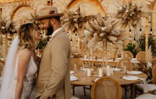 Svatební místo, venkovská svatba