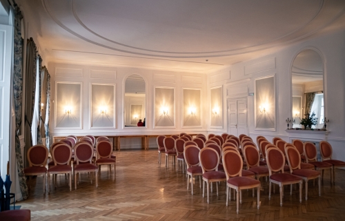 Zámek Vilémov, sál