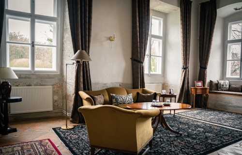 Zámek Vilémov, ubytování