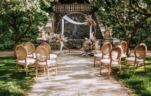 Svatební místo, venkovská svatba