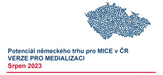 Průzkum agentury Czech Tourism - potenciál německého trhu pro MICE v ČR